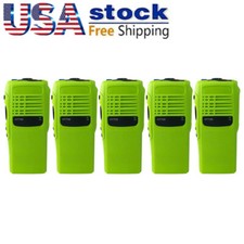 5x Green Repair Front Housing Cover Case for HT750 Two Way Radio Walkie Talkie