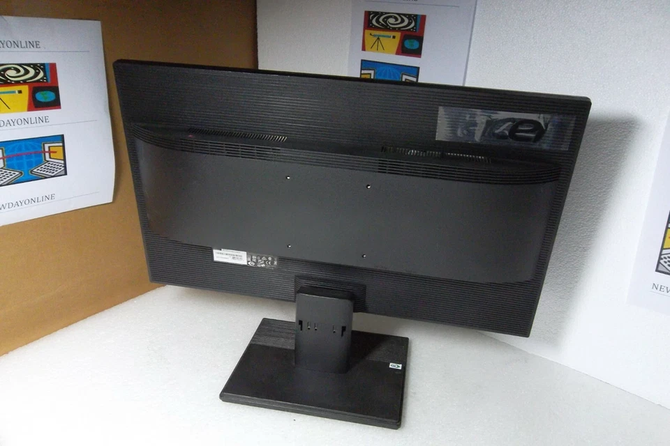 ACER V246HL 24" Widescreen LED Monitor Full HD 1080p w/VGA DVI UM.FV6AA.003 - Image 2 of 4