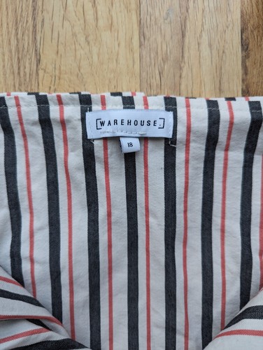 Warehouse Striped Dress - Picture 3 of 6