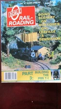 O SCALE RAILROADING MAGAZINES~August 1987~Run #94