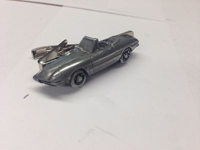 Alfa Romeo Spider Round Tail ref1  pewter effect car emblem on a Tie Clip 4cm
