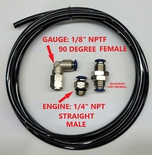 Autometer Vdo Boost Vacuum Turbo Gauge Push To Connect Line Kit 18nptf 14npt Autometer Vdo Boost Vacuum Turbo Gauge Push To Connect Line Kit 18nptf 14npt