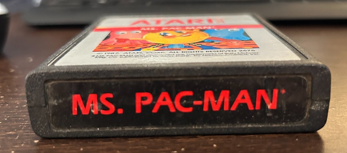 Ms. Pac-Man (Atari 2600, 1985) Cartridge Only Classic Game - Video
