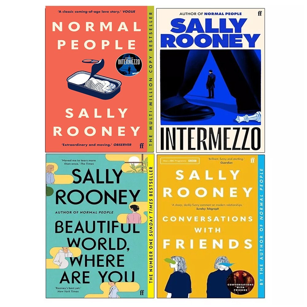 Sally Rooney Normal People and Conversations with Friends 2 Book | Sally Rooney - Image 12