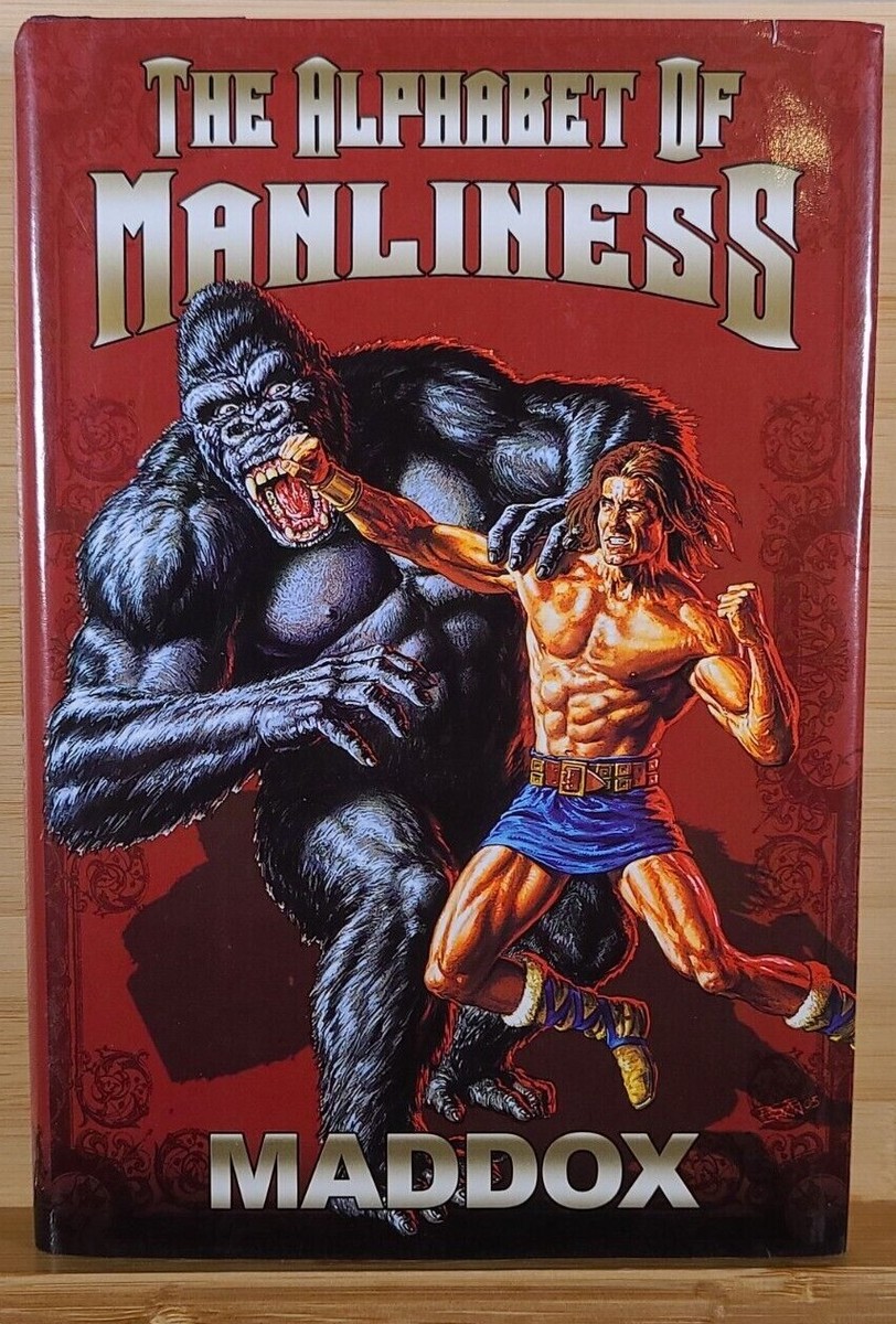 SIGNED* The Alphabet of Manliness by Maddox - HC/DJ 9780283982101