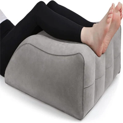 Large Inflatable Elevation Wedge Leg Foot Rest Raiser Support Pillow Cushion UK