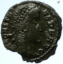 CONSTANS Constantine the Great Son Ancient Roman Coin Wreath of Success i103718