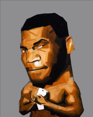 Mike Tyson Original Painting - Acrylic on Canvas | eBay