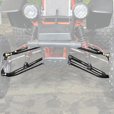 STAINLESS EXTENDED WIDER +2+1 A-ARMS FOR 1987-2006 YAMAHA BANSHEE 350 YFZ350 ATV - Image 1 of 4