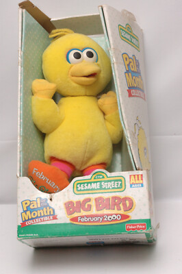 Sesame Street Pal of the Month Big Bird February 2000 HTF New in Box Check Descr