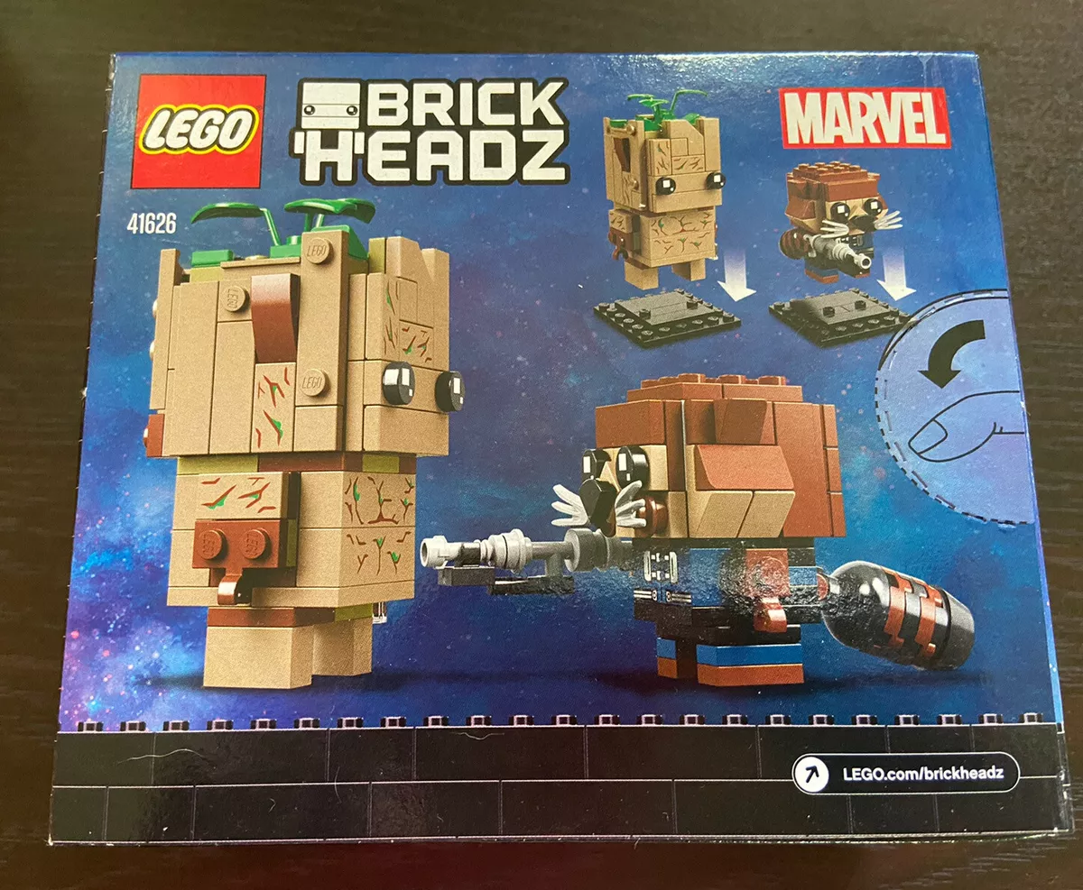 Groot & Rocket 41626 | BrickHeadz | Buy online at the Official LEGO® Shop US