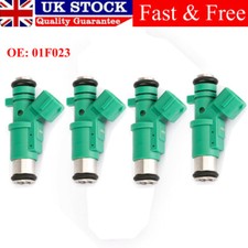 4Pcs Petrol Fuel Injector 01F023 Fits Peugeot 1007 206 207 Citroen C2 C3 Nemo UK