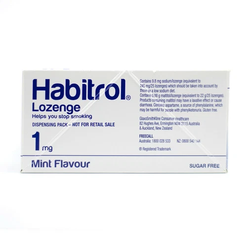 Habitrol Nicotine Lozenge 1mg MINT (216 pieces, 1 box) - Picture 3 of 4