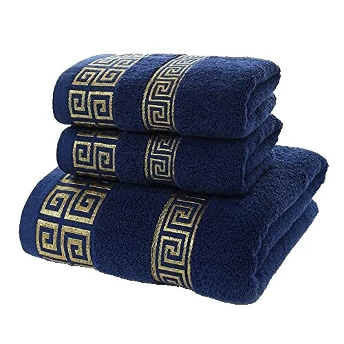 100% Cotton Embroidered Bath Towel Sets