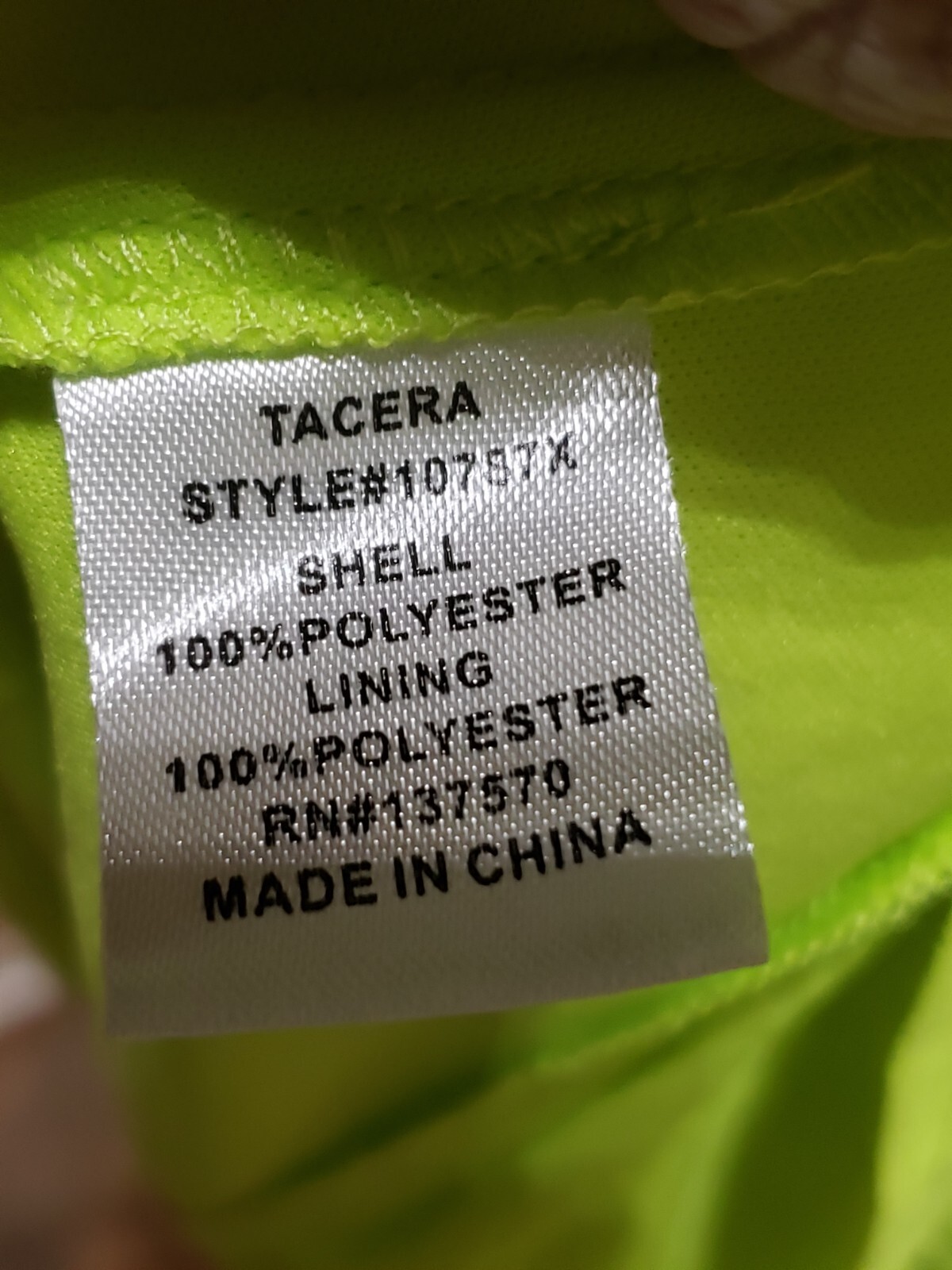 Tacera Womens Green Solid Polyester Round Neck Sl… - image 11