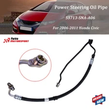 Partra For Honda Civic 06-11 1.8L l4 Power Steering Pressure Hose 53713-SNA-A06