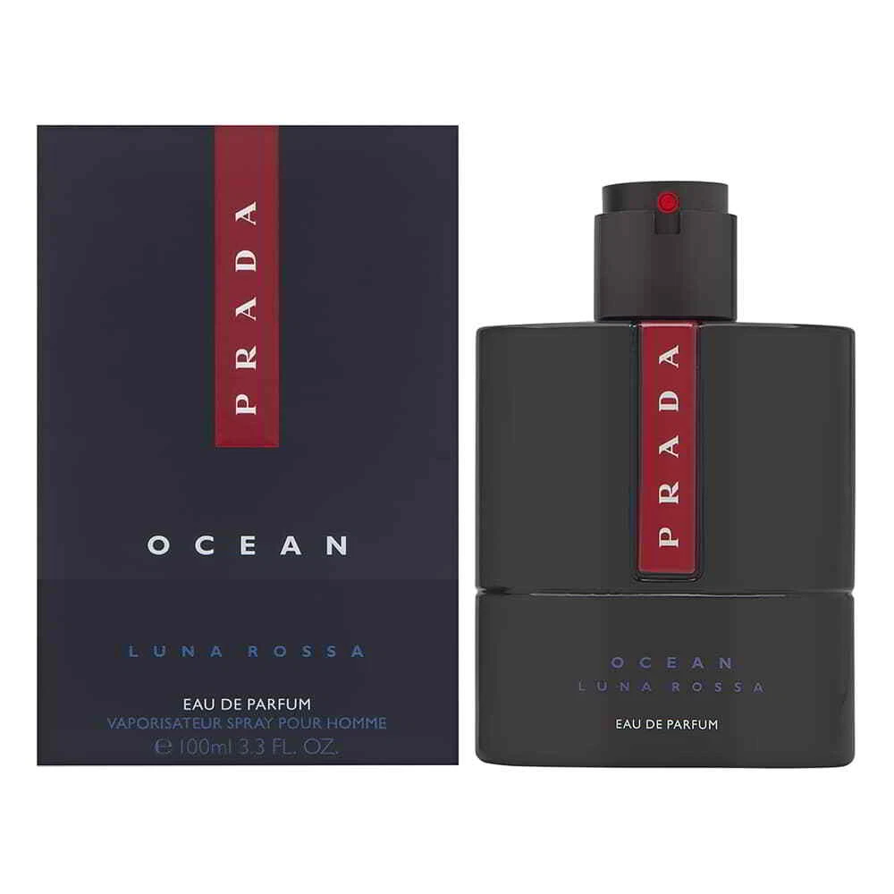 Prada Luna Rossa Ocean for Men 3.3 oz Eau de Parfum Spray (Tester 