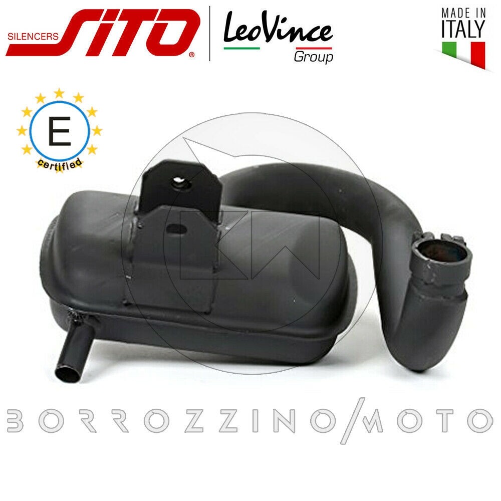 SITO 0231 SCARICO MARMITTA OMOLOGATA OEM QUALITY VESPA PX LML STAR 2T 125 - 150