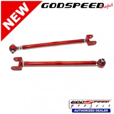 Adj. Rear Camber Arms w/Spherical Bearings For BMW Z4 03-16 Godspeed# AK-034-B