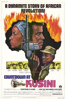 COUNTDOWN AT KUSINI Movie POSTER 27x40 Ruby Dee Greg Morris Ossie Davis Tom