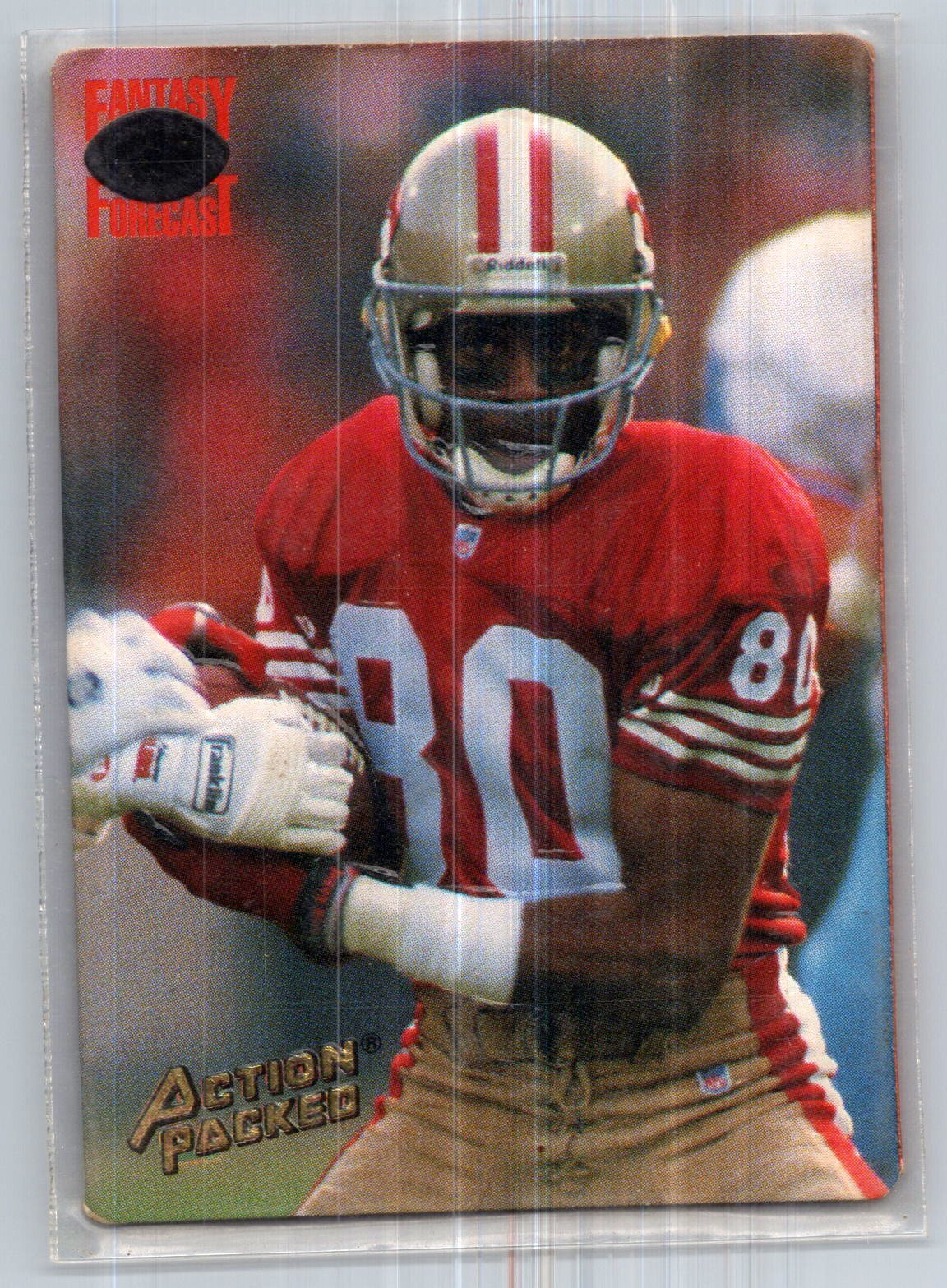 1994 Action Packed #FF6 Jerry Rice Fantasy Forecast Near mint or better