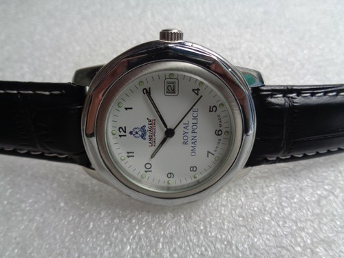 ARABIC ROYAL OMAN POLICE' LAND JAGER RURAL POLICE OFFICIAL SWISS POLICE WATCH - Picture 5 of 12