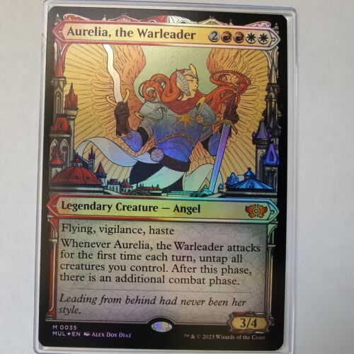 Aurelia, the Warleader - Foil - NM - Multiverse Legends MUL - MTG - Picture 1 of 2