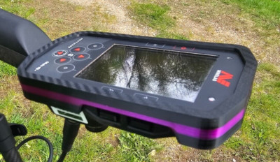 Minelab Manticore Two Tone Black/Purple FlexRubber Protective Control Unit Cover