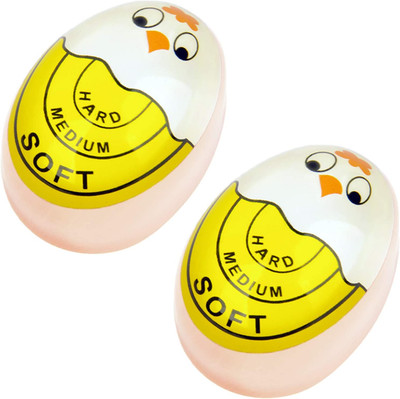 Egg Timer Sensitive Hard & Soft Boiled Color Changing Indicator Tells When Eggs 