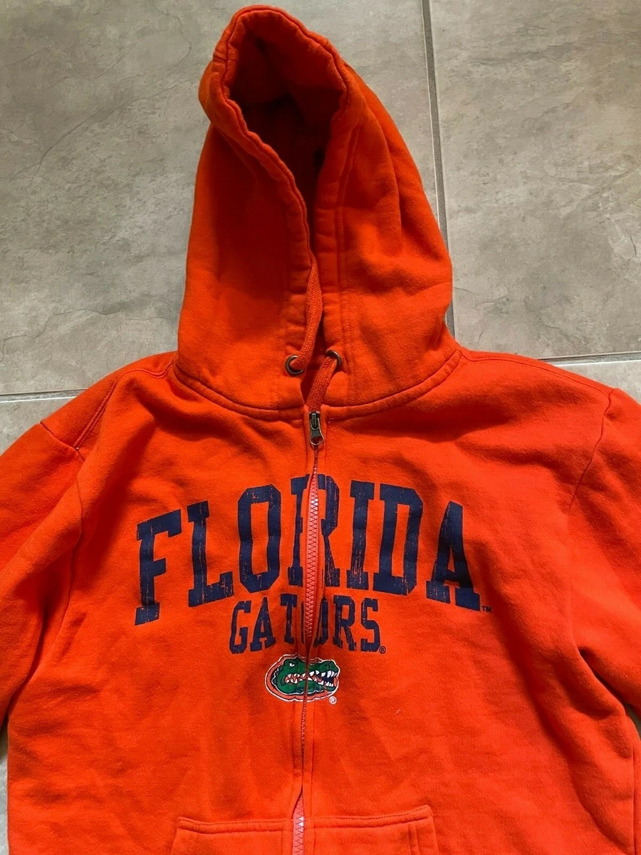 University of Florida Gators Orange Zip Up Hoodie Jacket