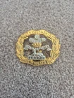 SOUTH LANCASHIRE PRINCE OF WALES VOLUNTEERS ARMY REGIMENT MILITARY CAP WW2 BADGE