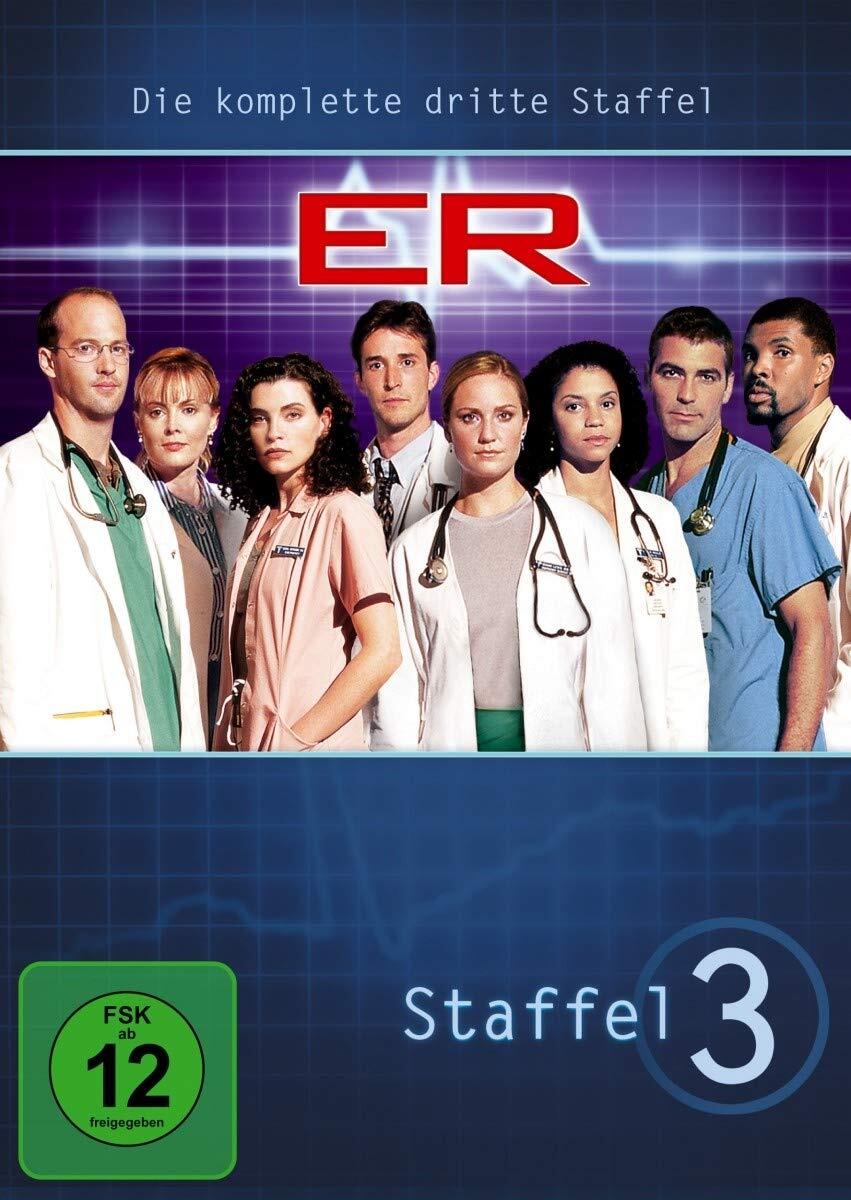ER - Emergency Room, Staffel 03 [7 DVDs] (DVD) Anthony Edwards George Clooney
