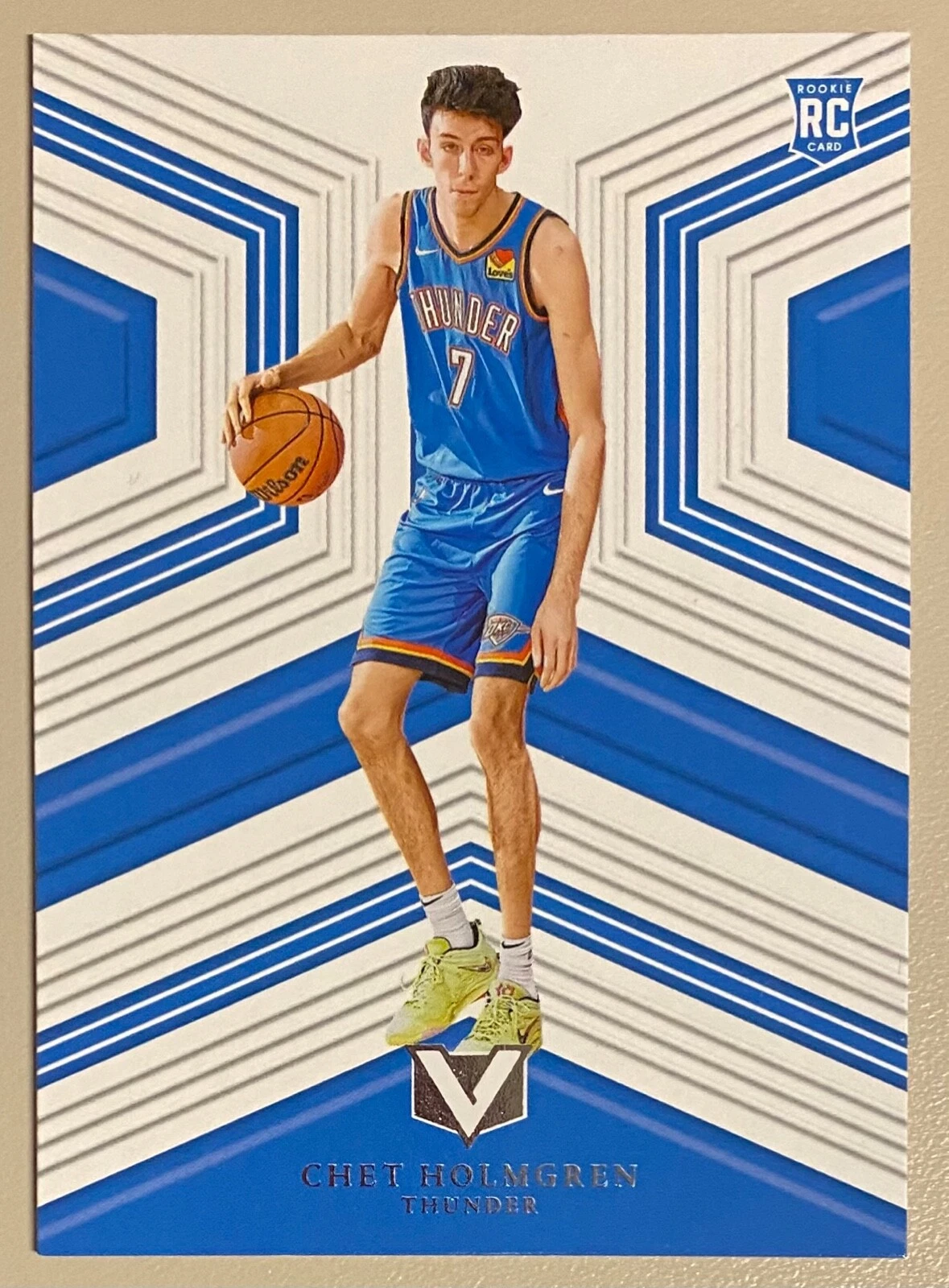 Chet Holmgren trading card