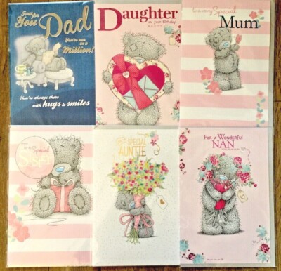 Me To You Tatty Teddy Cute Birthday Card To The Most Amazing Sister