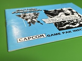 Gun Smoke Nintendo NES Manual Instruction Booklet Gun.Smoke