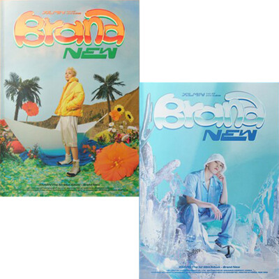 EXO XIUMIN BRAND NEW 1st Mini Album PHOTO BOOK Ver CD+POSTER+Book+