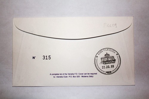 FDC VENEZIA BICENTENARIO INVENZIONE DELLA PILA ALESSANDRO VOLTA (F4409) - Picture 2 of 2