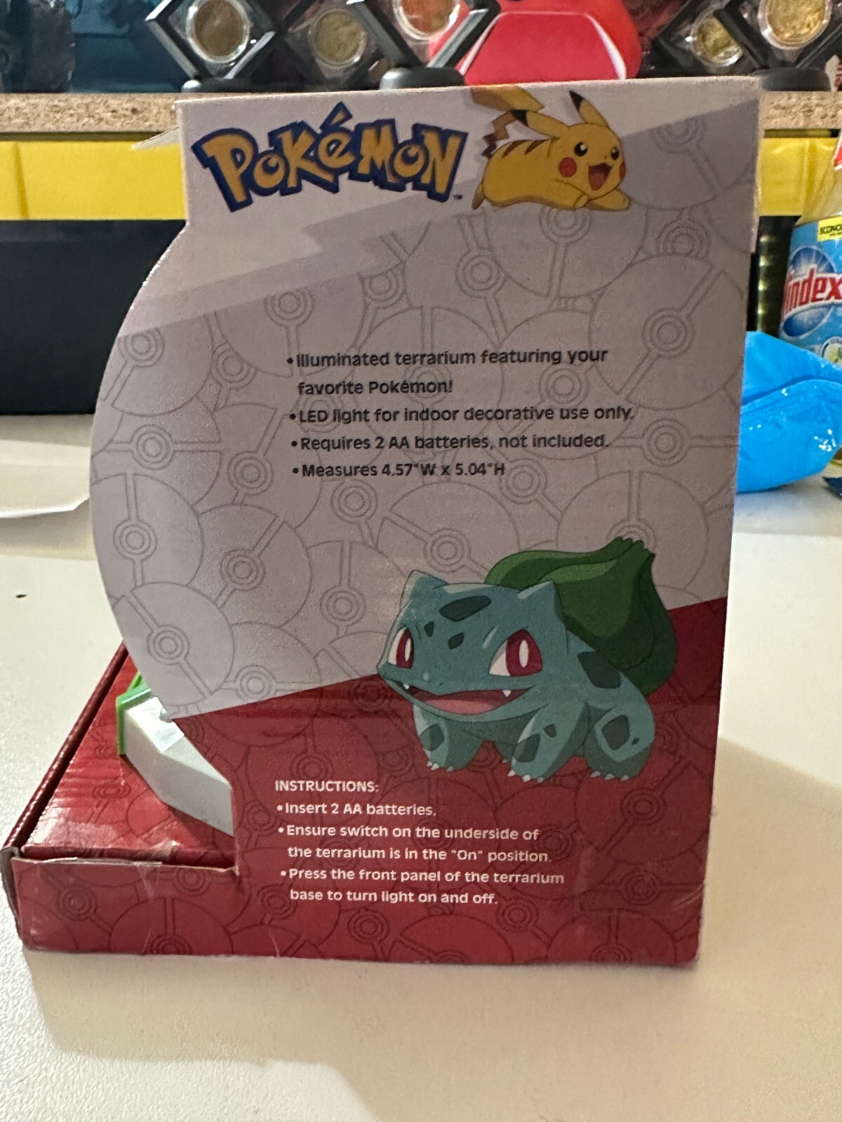 Pokemon Bulbasaur Illuminated Terrarium GameStop Exclusive eBay