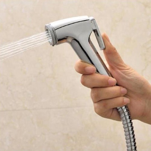 Bidet Wasserhahn Duschkopf Dusche Sprayer Silber Ersatz Kopfwäsche Toilette - Bild 4 von 12