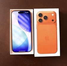 Apple iPhone 17 Pro, Cosmic Orange, 1TB, Model A3256 MG7T4LL/A, Unlocked