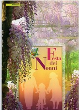 ITALIA FOLDER 2007 FESTA DEI NONNI LAMINA D'ARGENTO