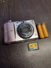 Canon PowerShot A1100 IS Pink Compact 12.1MP 4x Zoom IS 2.5" Tested
