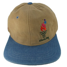 Vintage 1996 Atlanta Olympic Summer Games Starter Coca Cola Hat Cap Adult NEW
