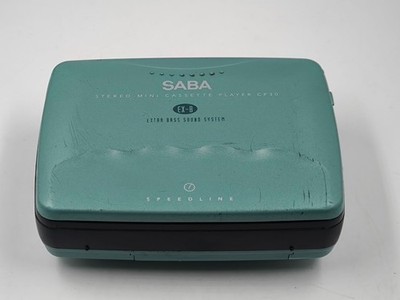 Saba CP30 EX-B Kassettenplayer Gebraucht Funktionierend Grün