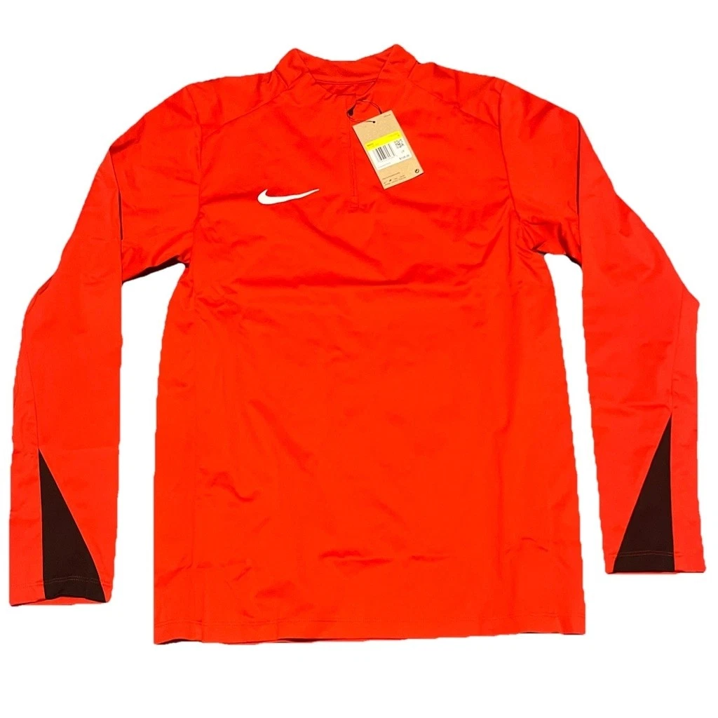 Nike Storm-Fit 1/4 Zip Windbreaker Coach Jacket Red S NWT 108$