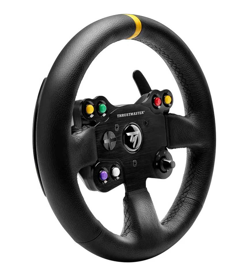 Thrustmaster - Leather 28GT Wheel Add-On Compatible with PC, PS4, PS5, Xbox One - Image 2 of 4