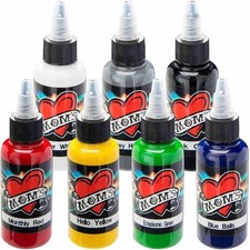 Millennium Moms Tattoo Ink Set - 7 Bottles