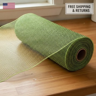 10 Inch Moss Green Non-Metallic Ribbon - 30 Feet for Festive Celebrations
