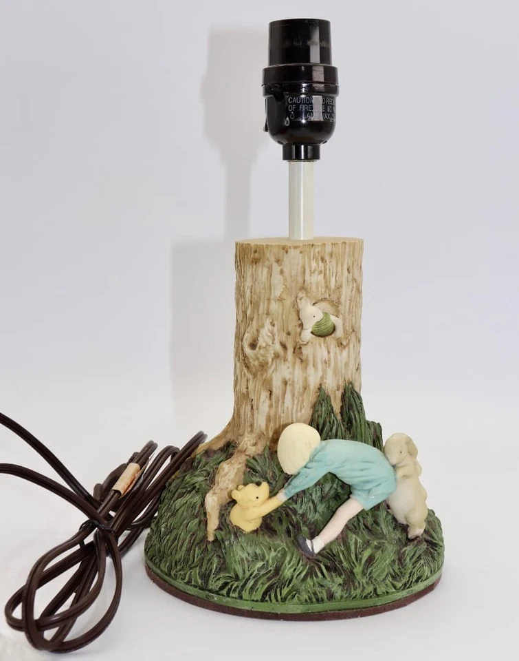 Disney Clásico Pooh Lámpara de Mesa Muebles Iluminación Interior Niño Animal Foto 2 de 4