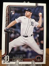 2025 Topps Update #US162 Bailey Horn RC - Detroit Tigers